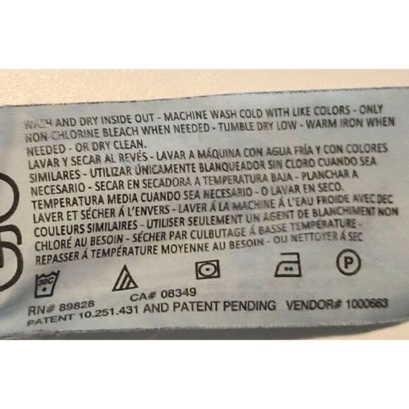 Gloria Vanderbilt Amanda Size 14 Dark Wash Blue Denim Jeans Cotton 34 x 29.5 in - Picture 13 of 13